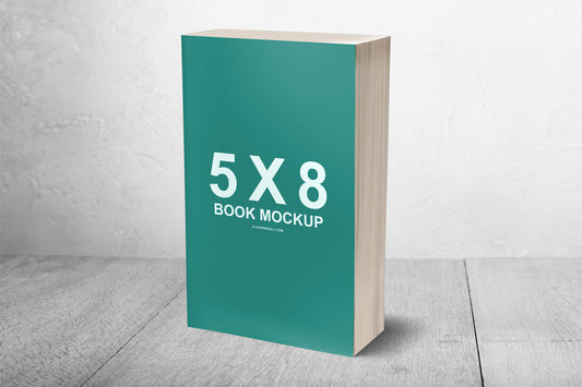 Free 5 X 8 Mass Market Paperback 3D Book Mockup
