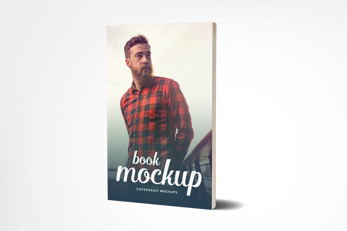 Free 5 X 8 Paperback Book Mockup With Fewer Pages – CreativeBooster