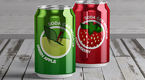 Free 50 Best Tin Can Mockup Psd Files For Beverages & Food Preservatives
