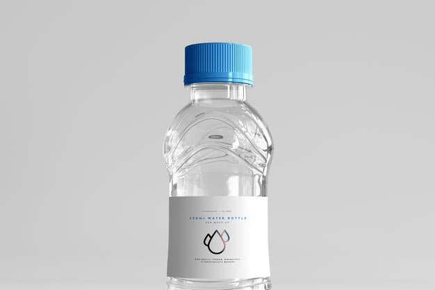 Free 500Ml Fresh Water Bottle Mockup Psd
