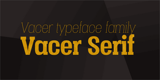 Free Vacer Serif Font