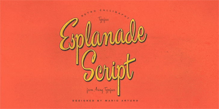 Free Esplanade Script Font