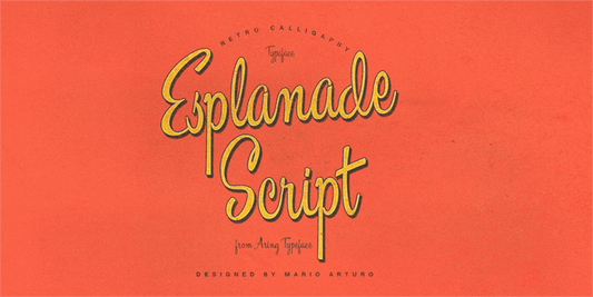 Free Esplanade Script Font