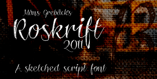 Free Roskrift Font