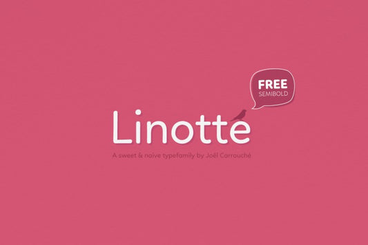 Free Linotte Font
