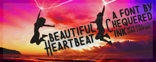 Free Beautiful Heartbeat Font