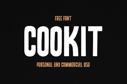 Free Cookit Display Typeface