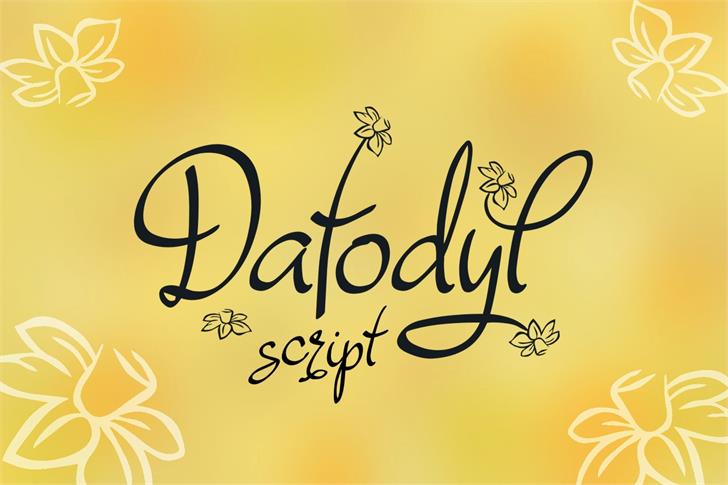 Free Dafodyl Font