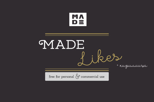 Free MADE Likes Typeface