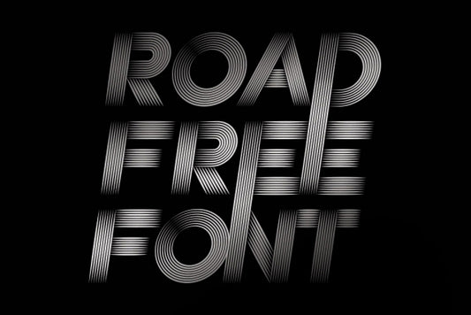 Free Road Retro Typeface