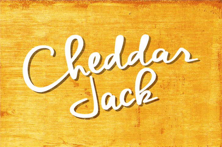 Free Cheddar Jack Font