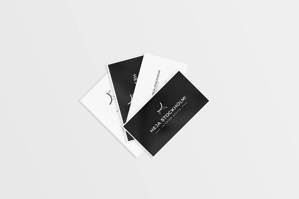 8 Free Clean Business Card Mockups – CreativeBooster