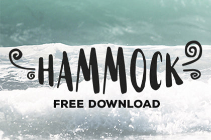 Free Hammock Handmade Font