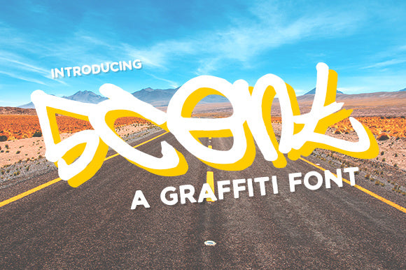 Free 5cent Graffiti Font