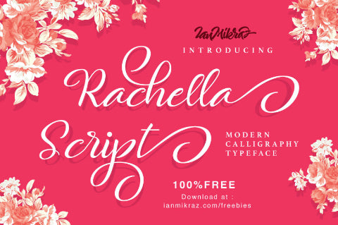 Free Rachella Script Font