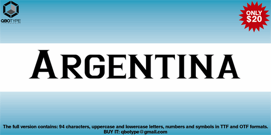 Free Argentina Font
