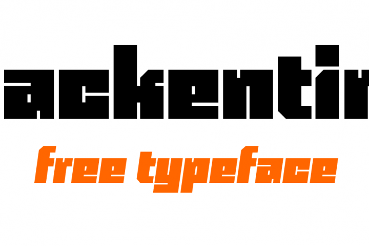 Free Blackentina Font