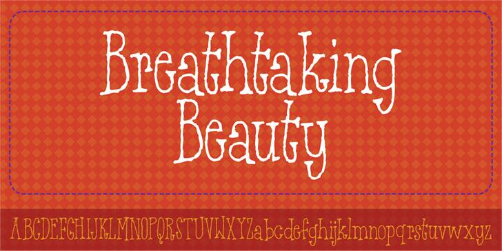 Free Breathtaking Beauty Font