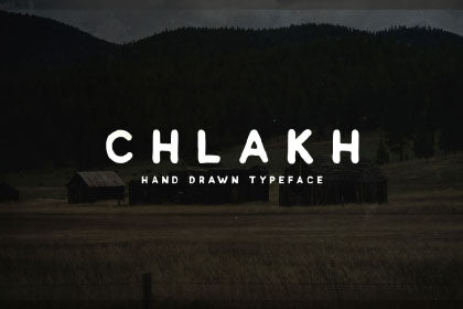 Free Chlakh Retro Typeface