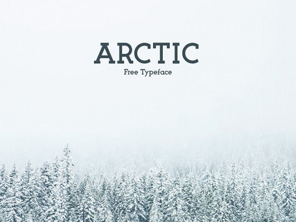Free Arctic Typeface