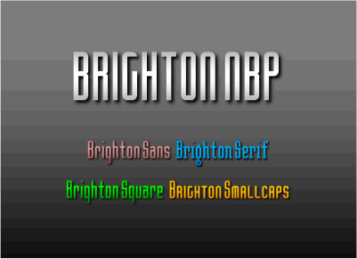 Free Brighton NBP Font