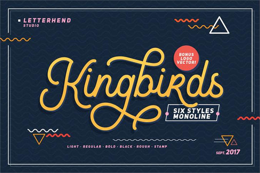 Free Kingbirds Regular Font