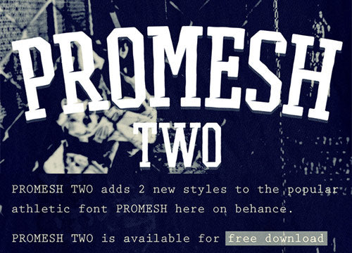 Free Promesh Two Font