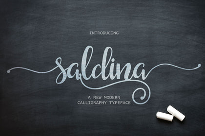 Free Saldina Font