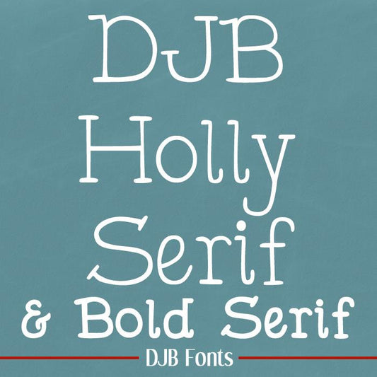 Free DJB Holly Serif Font