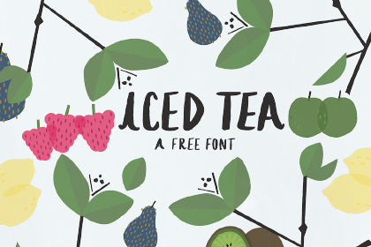 Free Iced Tea Font