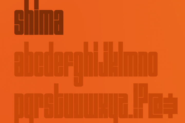 Free Shima Font – CreativeBooster