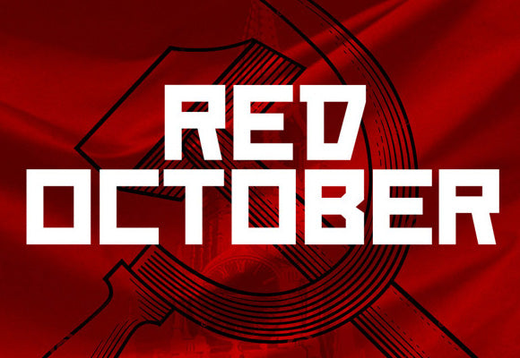 Free Red October font