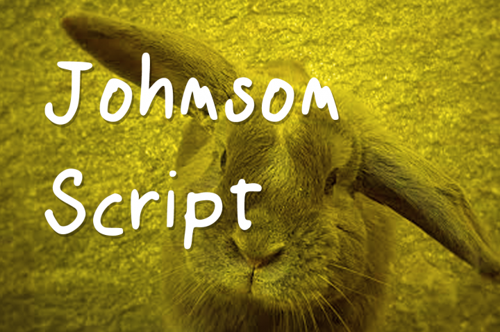 Free Johnson script – CreativeBooster