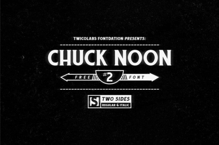 Free Font Chuck Noon