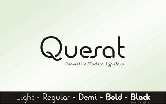 Free Quesat Font
