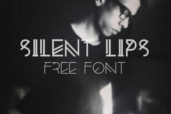 Free Silent Lips Font