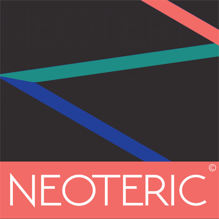 Free NEOTERIC Font