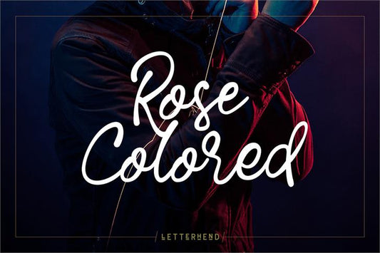 Free Rose Colored Font