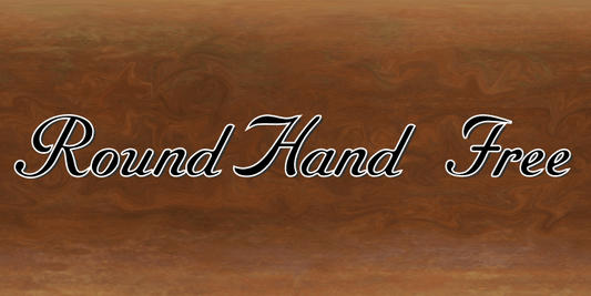 Free RoundHand Font