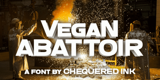 Free Vegan Abattoir Font
