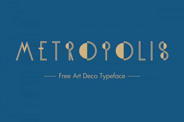 Free Font Metropolis