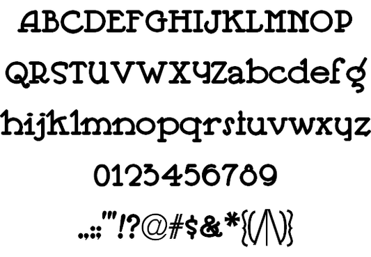 Free Jeepers Font