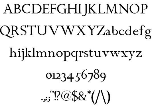 Free Chanticleer Roman Font