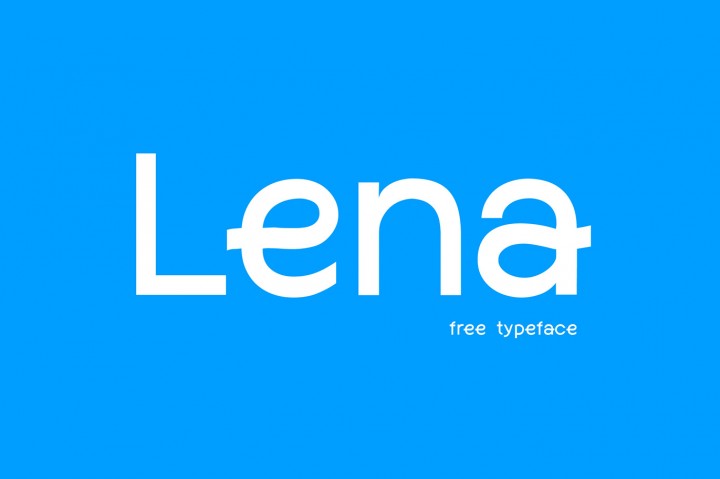 Free Font Lena Typeface