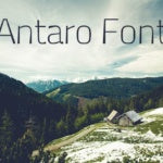Free Antaro Font