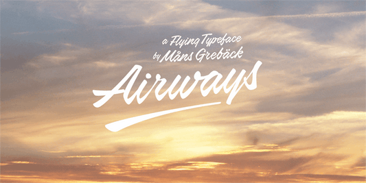 Free Airways Font