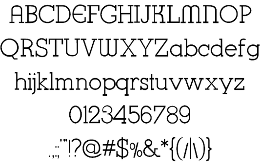 Free K22 Karnak Deco Font