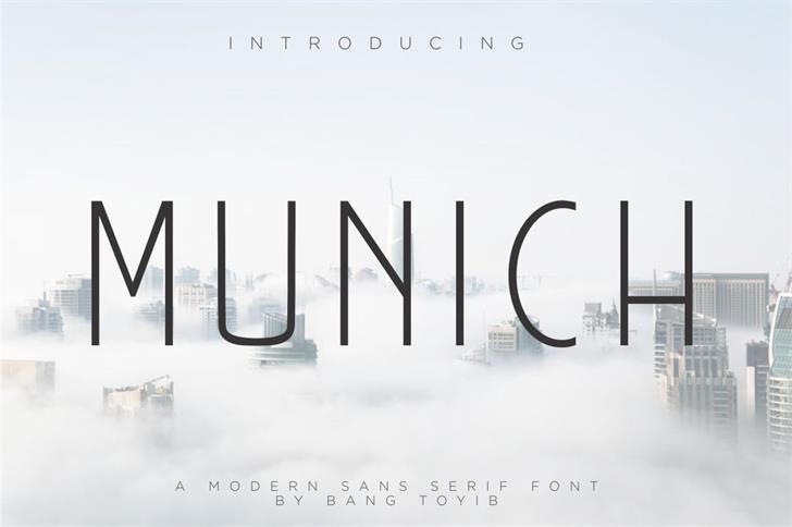 Free MUNICH Font
