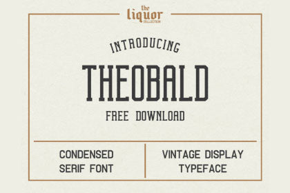 Free Theobald Clean Font
