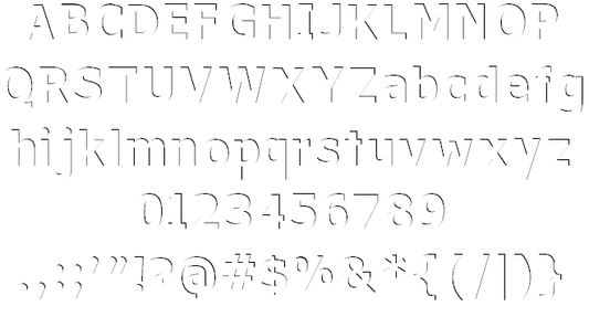 Free Without a Trace Font